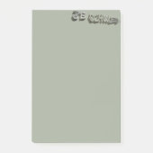 Post-it® B. Gris-Blanc (Devant)