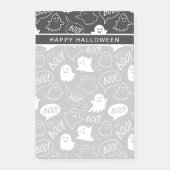 Post-it® B&W Cute Doodle Halloween Motif (Devant)