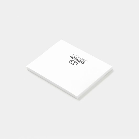 Post-it® B/W Saint-Esprit Activer l'icône Gospel Graphique  (Incliné)