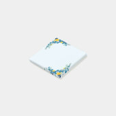 Post-it® Baby Blue Floral Dream (Incliné)