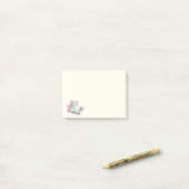 Post-it® Baby Cat Funny Post it Notes (Sur un bureau)