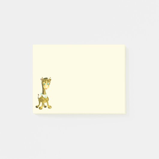 Post-it® Baby Giraffe - Votre couleur (Devant)