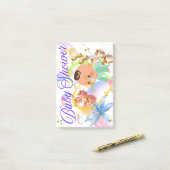 Post-it® Baby Shower (Sur un bureau)