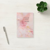 Post-it® Baby shower Gold Blush Pink Birds (Bureau)