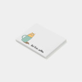 Post-it® Bac à café en chat (Incliné)