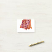 Post-it® Bacon Bacon (Sur un bureau)