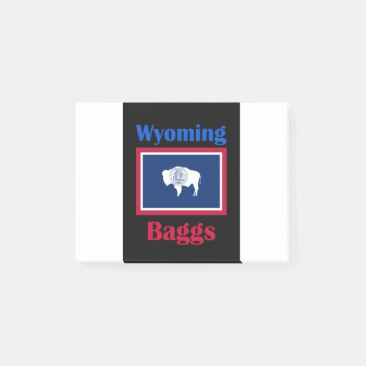 Post-it® Bagages Wyoming (Devant)