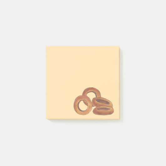 Post-it® Bagues d'oignon frits Junk Restauration rapide Foo (Devant)
