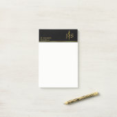 Post-it® Baguette classique d'Asclepius Gold sur Médicale n (Sur un bureau)