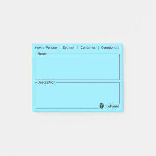 Post-it® Baguettes du modèle C4 par IcePanel [Type interne]