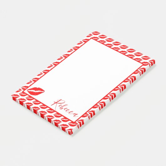Post-it® Baiser les lèvres (Incliné)