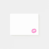 Post-it® Baiser rose simple (Devant)