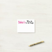 Post-it® Bakers Post-its (Sur un bureau)