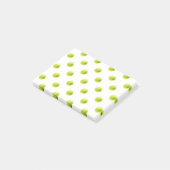 Post-it® Bal Arrière - plan de tennis Lime Green (Incliné)