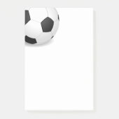 Post-it® Bal de football post-it-notes (Devant)
