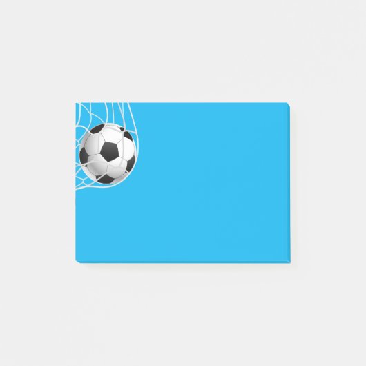 Post-it® Bal de football post-it-notes (Devant)