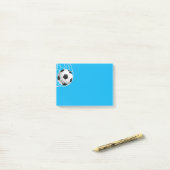 Post-it® Bal de football post-it-notes (Sur un bureau)