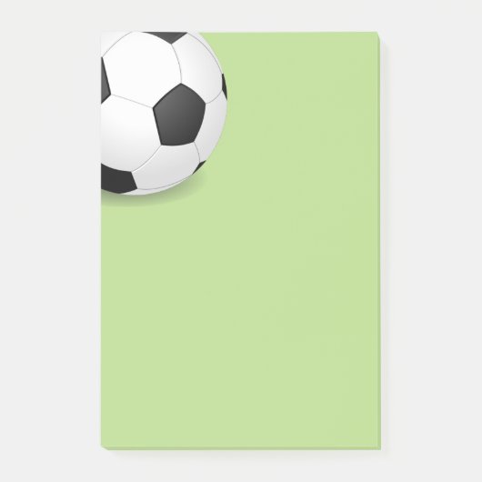 Post-it® Bal de football post-it-notes (Devant)