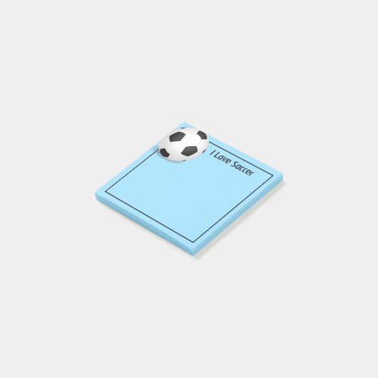 Post-it® Bal de football post-it-notes (Incliné)
