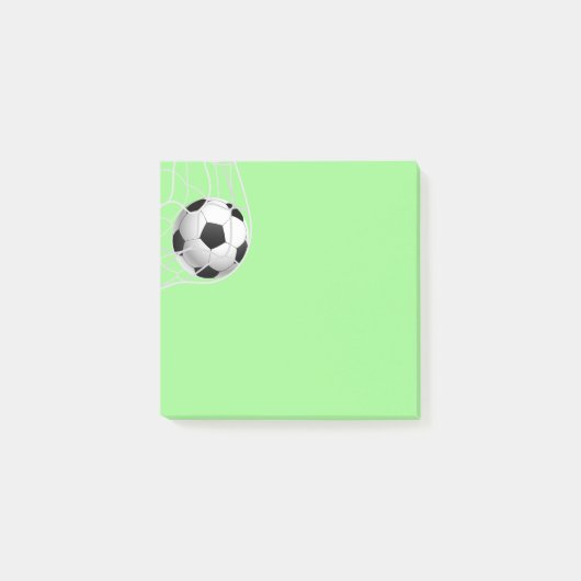 Post-it® Bal de football post-it-notes (Devant)