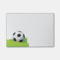 Bal de football post-it-notes