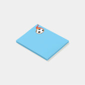 Post-it® Bal de soccer flamboyant Post-it-Notes (Incliné)