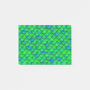 Post-it® Balances bleues vertes