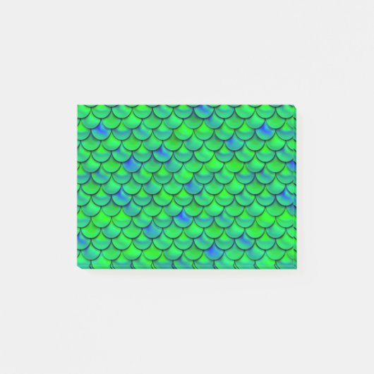 Post-it® Balances bleues vertes (Devant)