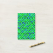 Post-it® Balances bleues vertes (Sur un bureau)