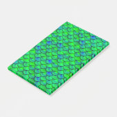 Post-it® Balances bleues vertes (Incliné)