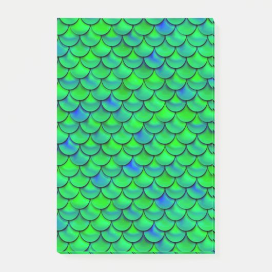 Post-it® Balances bleues vertes (Devant)
