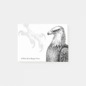 Post-it® Bald Eagle Forêt de l'Outdoorsman Ranger Nature Lo (Devant)