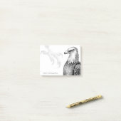 Post-it® Bald Eagle Forêt de l'Outdoorsman Ranger Nature Lo (Sur un bureau)