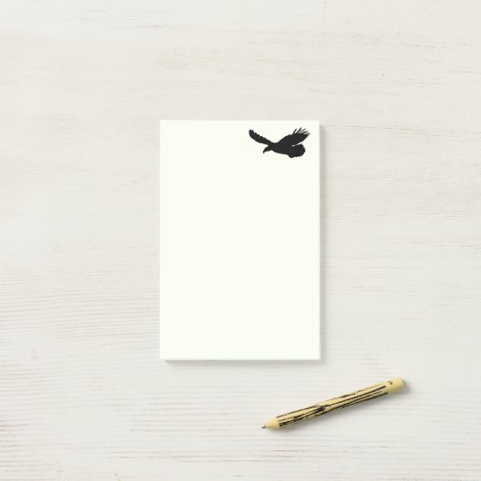 Post-it® Bald Eagle Publier des notes (Sur un bureau)