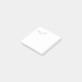 Post-it® Baleine, illustration d'art en ligne (Incliné)
