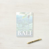 Post-it® Bali | Vue d'ensemble des rizières (Sur un bureau)