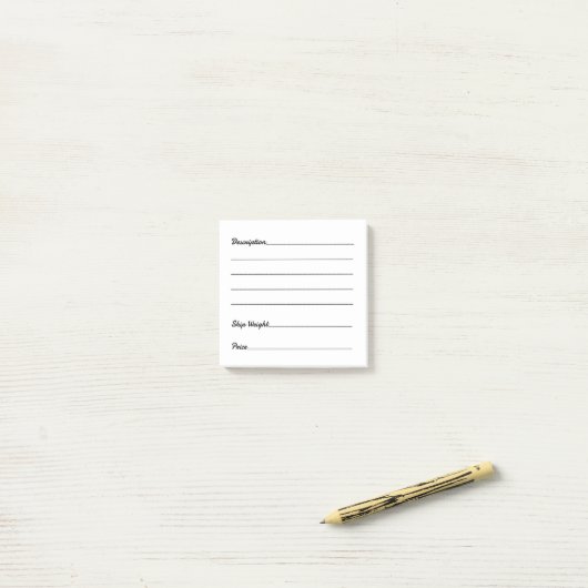 Post-it® Balises d'inventaire facile d'eBay - Étiquette de  (Sur un bureau)