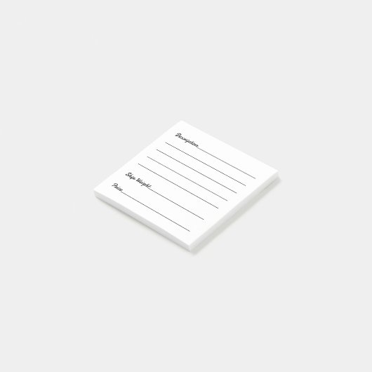 Post-it® Balises d'inventaire facile d'eBay - Étiquette de (Incliné)