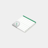 Post-it® Ball de golf personnalisé billet Il note cadeau (Incliné)