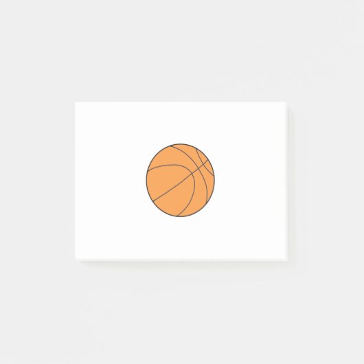 Post-it® Balle de basket (Devant)