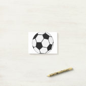 Post-it® Balle de football (Sur un bureau)
