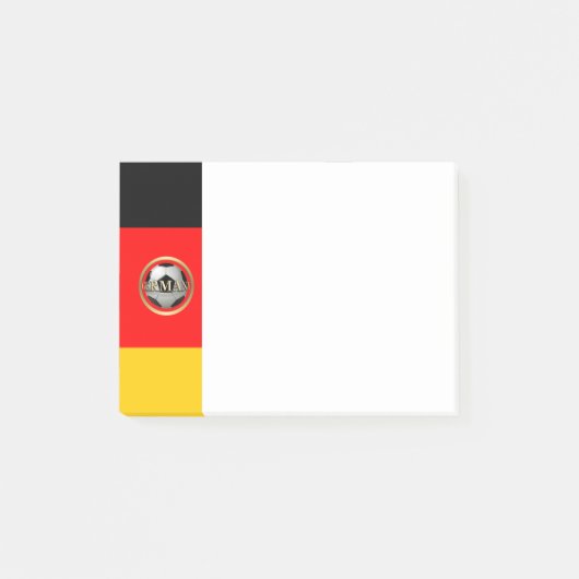 Post-it® Balle de football en Allemagne (Devant)