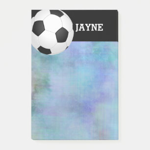 Post-it® balle de football personnalisé poster sa note en b