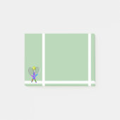 Post-it® Balle de tennis et raquettes (Devant)