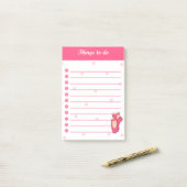 Post-it® Ballet (Sur un bureau)