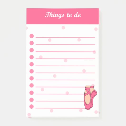 Post-it® Ballet (Devant)
