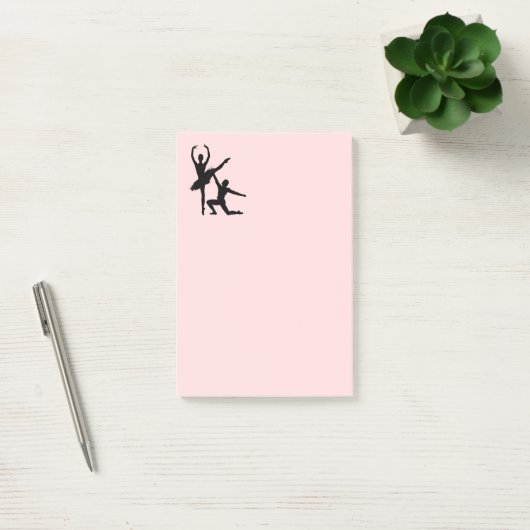 Post-it® Ballet Couple Danse Rose (Bureau)