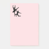 Post-it® Ballet Couple Danse Rose (Devant)