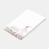 Post-it® Ballet Dancer Floral Personal Post-it Notes (Incliné)