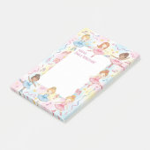 Post-it® Ballet Thème Ballerina Danseuse Personnalisée Mitz (Incliné)